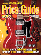 The Official Vintage Guitar Price Guide 2015 book cover